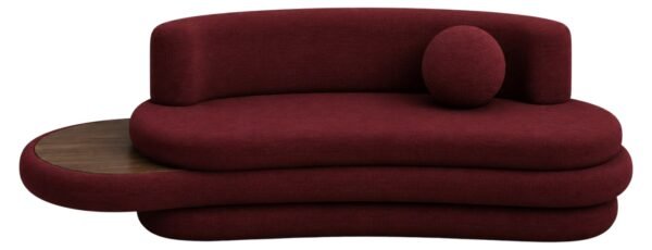 Cove Sofa — Burgundy