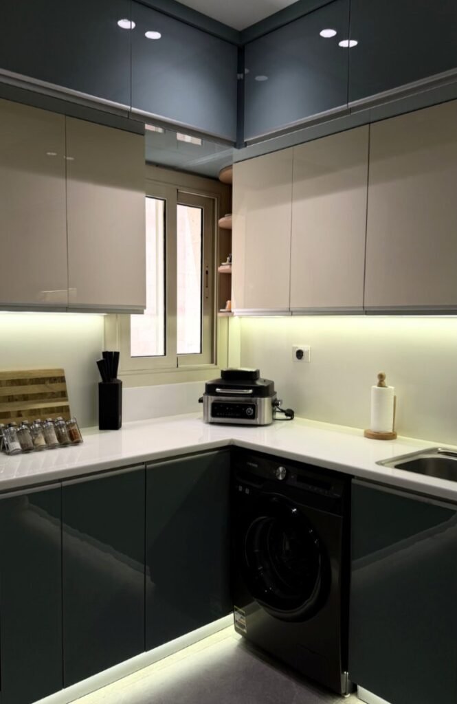 Azure Teal Kitchen