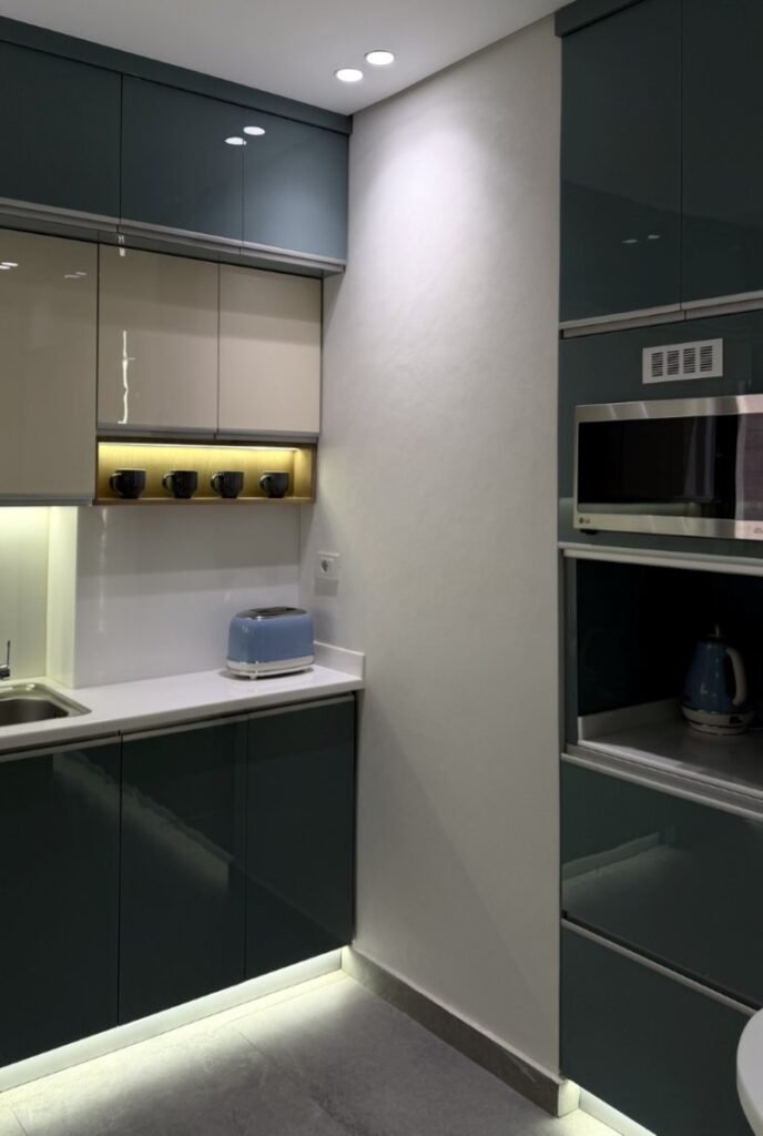Azure Teal Kitchen